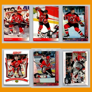 New Jersey Devils Lot 6 Hockey Cards Upper Deck SP Inserts Claude Lemieux NM NHL - Picture 1 of 8