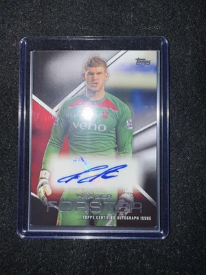 2014 Topps Premier Gold Fraser Forster Southampton Base Autograph - Image 1 of 3