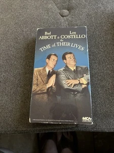 Time Of Their Lives Bud Abbott & Lou Costello VHS Tape 1973 - Picture 1 of 1