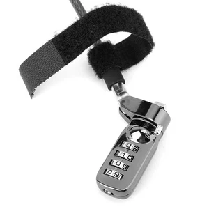 4 Digit Combination Computer Laptop Steel Wire Coded Lock Security Anti Thef DY9 - Picture 1 of 7