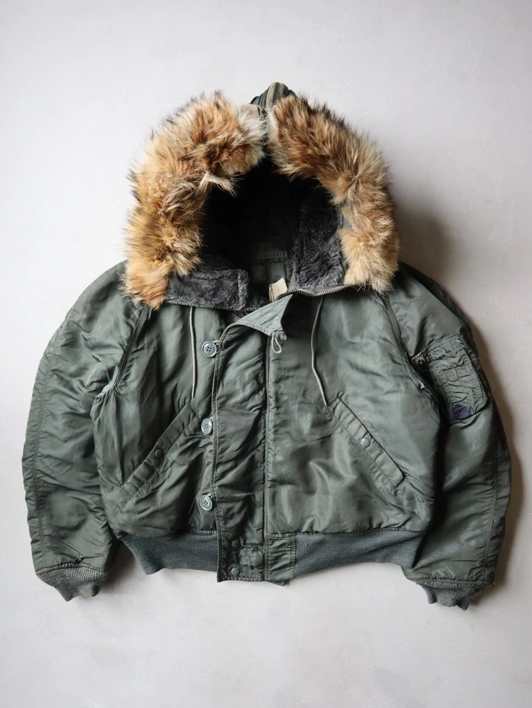 ジャケット・アウター 77s USAF N2-B/ALPHA INDUSTRIES INC/SMALL Alpha Industries N-2B Parka - MJN30000C1