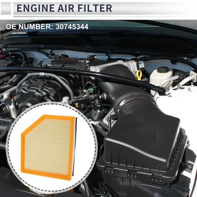 Car Engine Air Filter No.30745344 for Volvo V60 3.0l 2014-2016 1 Pcs Long life - image 1 of 4