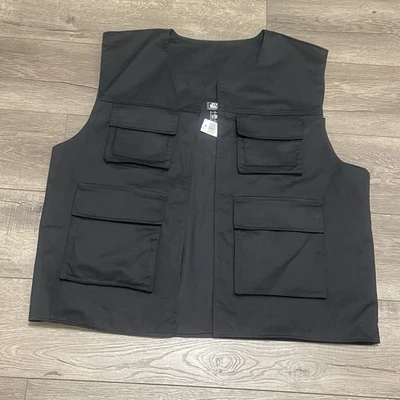 迪士尼乐园 Han Solo 背心 成人 黑色 星球大战 银河边缘 Sz XL NWT — 第 1/4 张图片