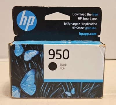 HP 950 Black Ink Cartridge (exp 01/2025) New & Sealed E - Image 1 of 3