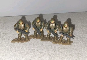 Halo Mega Construx Clash on the Ring Serie CE Marines Lote de 4 Completo - Imagen 1 de 3