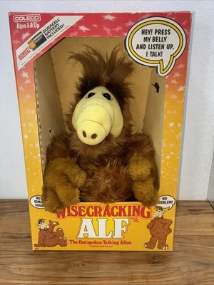 Coleco Vintage 1986 Wisecracking ALF The Outspoken Talking Alien - Image 1 of 4