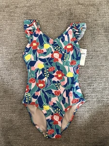 Tea Collection Girl’s Swimsuit Size 12 NWT - Picture 1 of 2