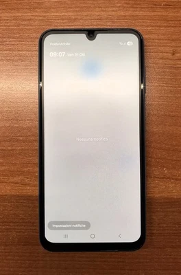 SMARTPHONE SAMSUNG GALAXY A15 SM A155F DUAL SIM 128 GB 6.5" 4G LTE BLUE NO A16 - Immagine 1 di 4