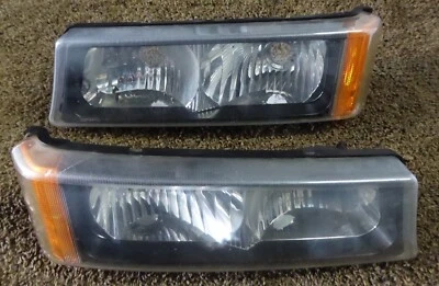03-07 Chevy Silverado Avalanche 1500 2500 3500 PAR Lámpara de Señal OEM USADO Foto 1 de 4