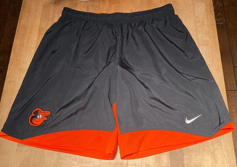 XX-LARGE MLB Baltimore Orioles NIKE dri-fit Training Performance SHORTS NWT Cover