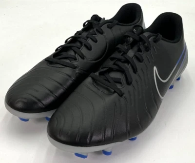 Botín de fútbol Nike Tiempo Legend 10 para hombre talla 10 negro Club Mg nuevo sin caja Foto 1 de 4
