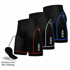 Mens Cycling Shorts Gel Padded Bicycle Summer Sports MTB Race Fit Lycra Pant