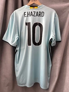 Belgium 2015/2016 Away EDEN HAZARD #10 XL OFFICIAL Football Shirt Adidas - Picture 1 of 8
