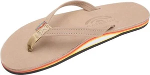 Woman Rainbow Single Layer Premier Leather 301ALTSN Sierra Brown Orange New - Picture 1 of 6