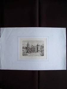 Rambervillers - La place de l'église en 1597 - Imagen 1 de 3