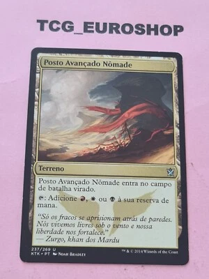 NOMAD OUTPOST ● KHANS OF TARKIR ● PORTUGUESE ● MTG ● NM #C1010 - Image 1 of 2