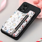Floral Painted Case Leather Flip Cover for Oppo A54 A93 A5 A7 Reno 8T 7 10 Pro +