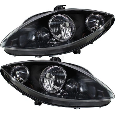 Scheinwerfer Set für Seat Leon (1P) 09.05-> H7/H1 ohne Motor mit Blinker - Bild 1 von 4