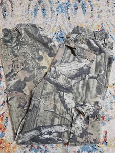 Mossy Oak BreakUp Infinity Camo Hardwoods Youth Sz XL 14/16 Hunting Cargo Pants - Picture 1 of 6