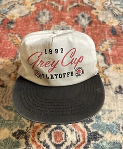 Vintage 1993 Canadian Football League Playoffs CFL Snapback Hat Cap Adult READ - Picture 1 of 13