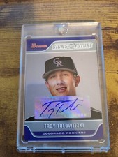 Troy Tulowitzki 2006 Auto Topps Bowman Baseball