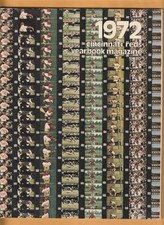 1972 Cincinnati Reds Yearbook Johnny Bench Pete Rose Tony Perez B2