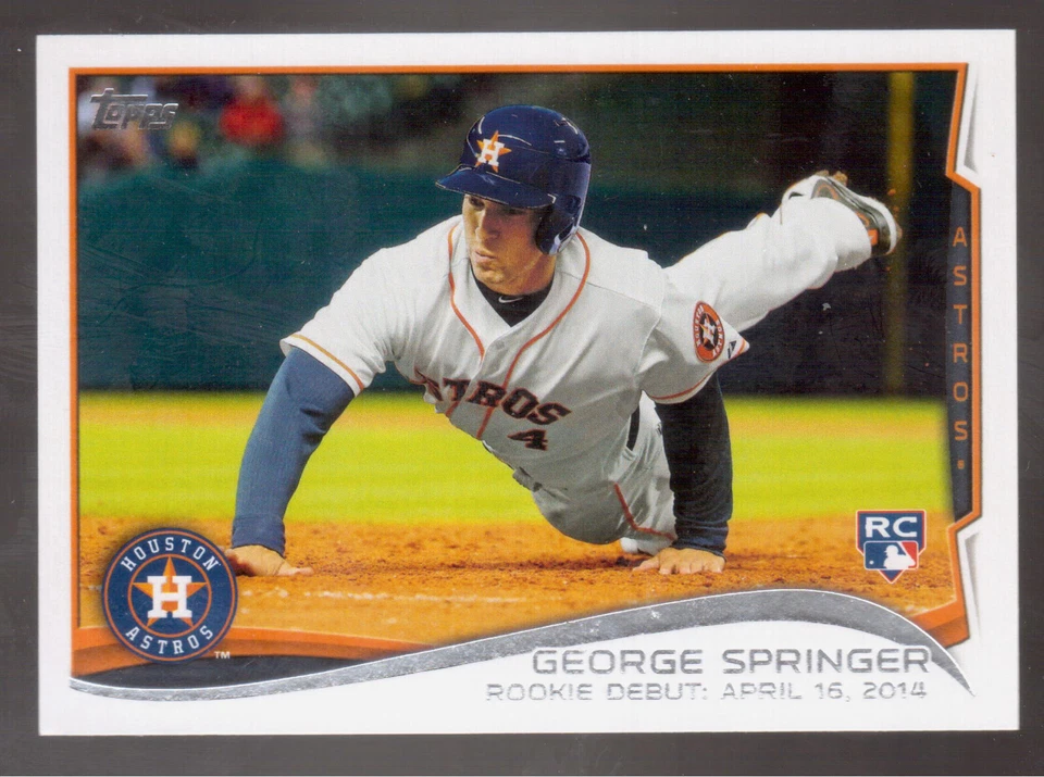 2014 TOPPS UPDATE #US-210 GEORGE SPRINGER ROOKIE DEBUT - Image 1 of 1