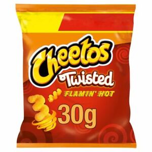 Cheetos Flamin Hot Twist - 30g - Pack of 6
