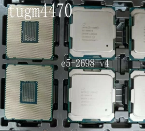 Intel Xeon E5-2698 v4 official version cpu processor 20 cores 40 threads 2.2ghz - Picture 1 of 2