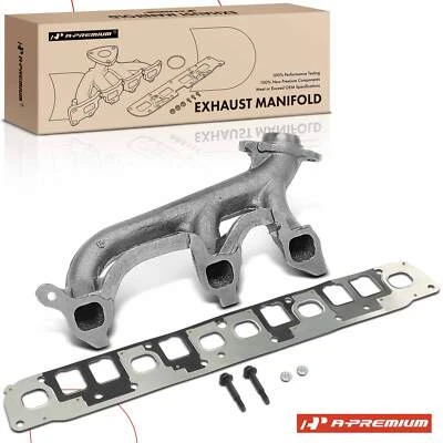 Colector de escape delantero con junta para Jeep Grand Cherokee 1999-2004 TJ 2000-2006 Foto 1 de 4