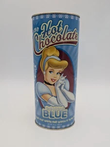 Lata de chocolate caliente azul vintage Disney World Disneyland Resort - SOLO LATA - Imagen 1 de 24