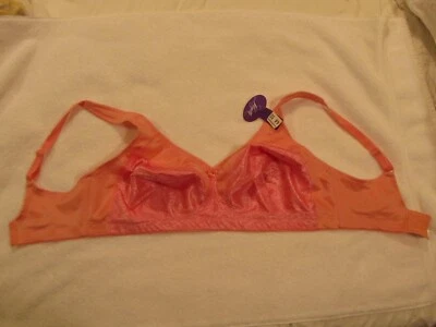 Sujetador Maidenform Lilyette 44DDD Rosa Softcup 90907 Nuevo sin Etiquetas Foto 1 de 4