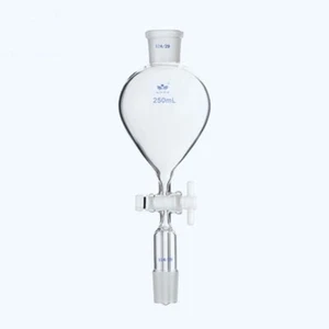 Separating 60-1000ML Bottle Lab 19#-24# PTFE piston glassware funnel Laboratory - Picture 1 of 13