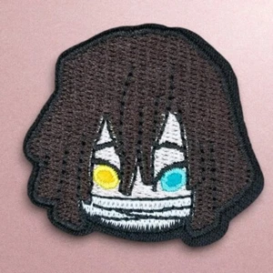 OBANAI IGURO SERPENT HASHIRA HEAD DEMON SLAYER ANIME TV SERIE AUFBÜGLER PATCH - Bild 1 von 4