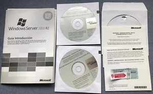 Windows Server 2003 R2 Standard CD SP2 incl. COA Lizenz Aufkleber Kurzanleitung - Bild 1 von 4