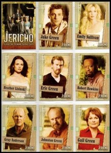 2007 JERICHO SEASON 1 COMPLETE BASIC TRADING CARD SET