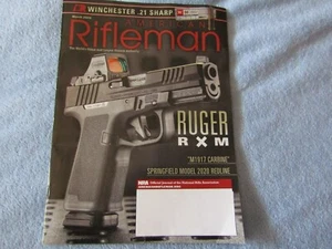 NRA American Rifleman; Ruger RXM; M1917 Carbine; March 2025 - Picture 1 of 3