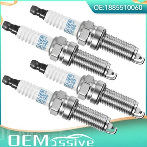 4pc For Hyundai Accent Kia Rio 1.4 1.6L 2006-2022 Iridium Spark Plug 1885510060 - Picture 1 of 10