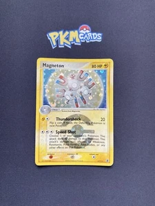 JCC Pokémon Magneton EX Rojo Fuego Hoja Verde 27/112 Holograma Inverso Raro MP. - Imagen 1 de 3
