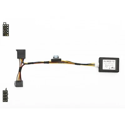 MAXXCOUNT Convertisseur de tension 24 V à 12 V ISO Convertisseur abaisseur 10A Camionnette