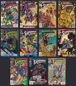Superman: Soul Search + Blaze/Satanus War complete crossover stories! DC 1990/92 - Picture 1 of 12