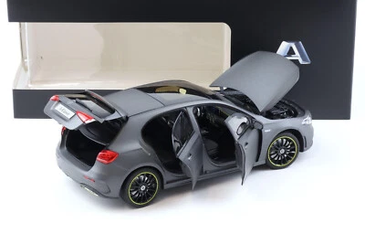 MERCEDES CLASS A W177 2018 MOUTAIN GREY NOREV B66960428 1:18 AMG LINE GRIS LHD - Photo 1/4
