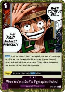 FOIL One Piece When You're At Sea... OP05-076 Awakening of the New Era Rare! - Picture 1 of 1