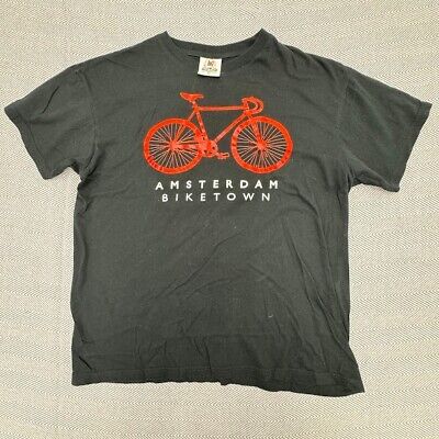 Fox Originals Amsterdam Bike Town Men's Size XL T-shirt Fox Originals Amsterdam Bike Town Men's Size XL T-shirt