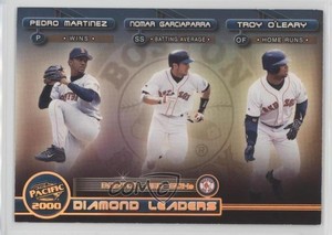 2000 Pacific Diamond Leaders Pedro Martinez Nomar Garciaparra Troy O'Leary HOF