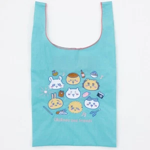 Limited Edition! Japan Chiikawa bestickte Öko Tasche, blau, Chiikawa and Friends - Bild 1 von 4