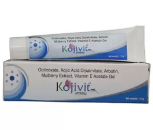 Kojivit Gel Kojic Säure Hautaufhellung, hypomelanotische Hautpigmentierung 15gm - Bild 1 von 2