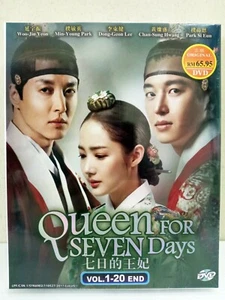 DVD Korean Drama Queen For Seven Days Vol.1-20 END ENG SUB All Region FREESHIP - Picture 1 of 9