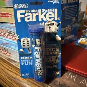 Imagination Gaming FARKEL Dice Tube, 6 Farkel Dice, Age 8+, Brand New, Free Ship - Picture 1 of 2
