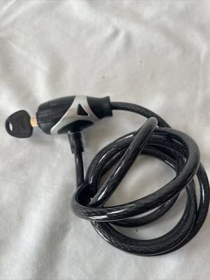 Schwinn Bicycle Cable Key Lock Steel Black Cable 2’8” Wrap - Image 1 of 4